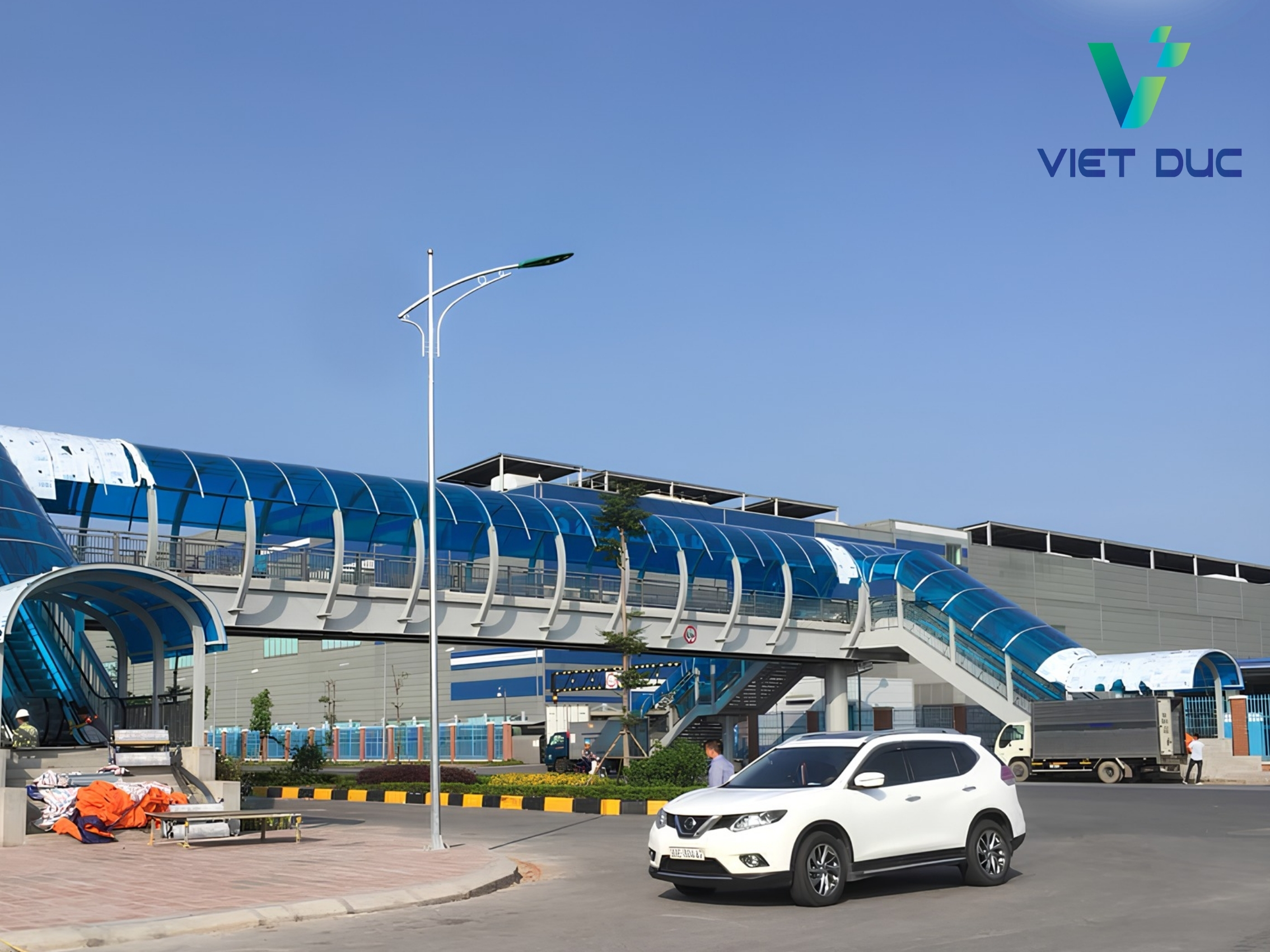 Công trình tấm lợp Polycarbonate