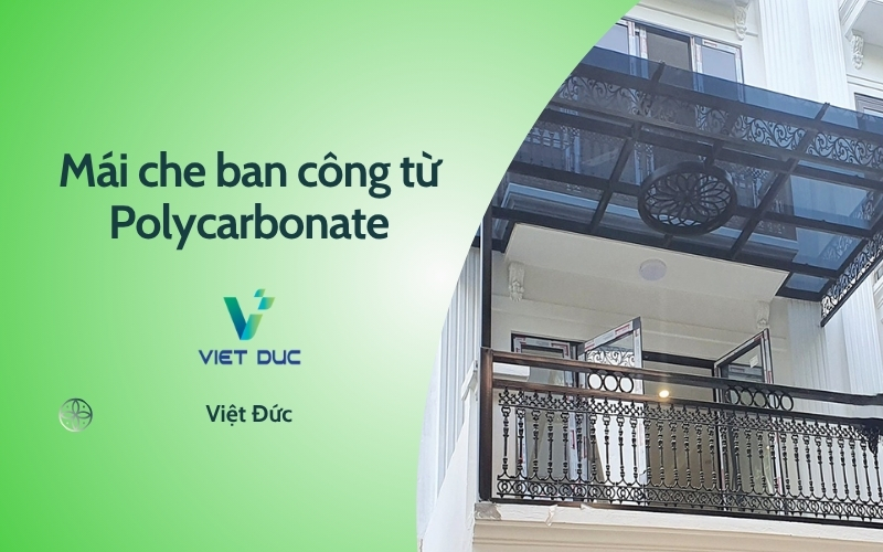 Có nên đầu tư mái lấy sáng ban công từ Polycarbonate?