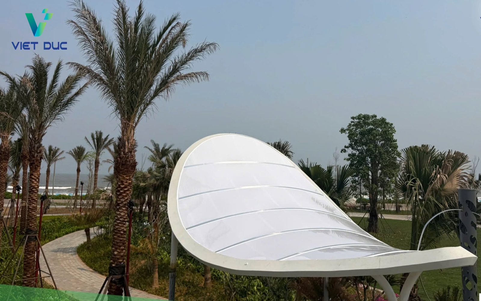 Công trình Polycarbonate sáng tạo