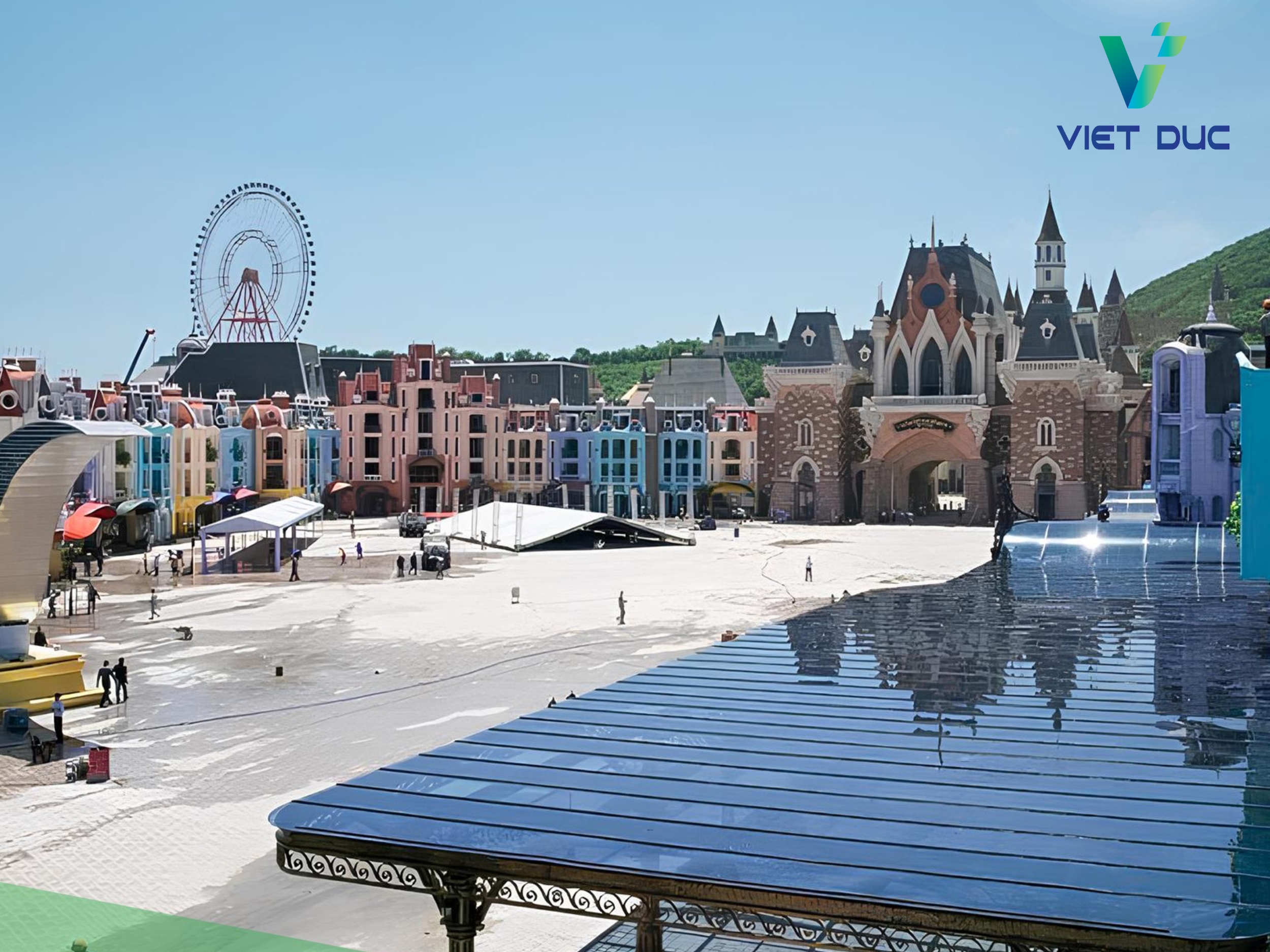 Công trình mái Poly