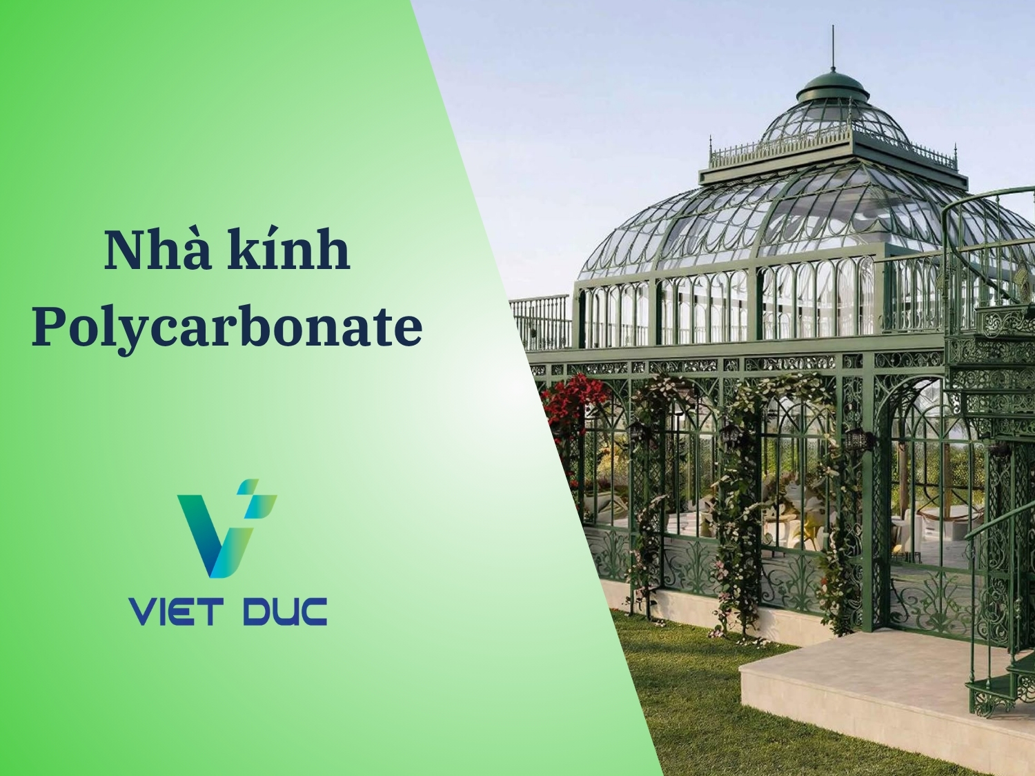 Nhà kính từ Polycarbonate đặc, bạn có dám thử?