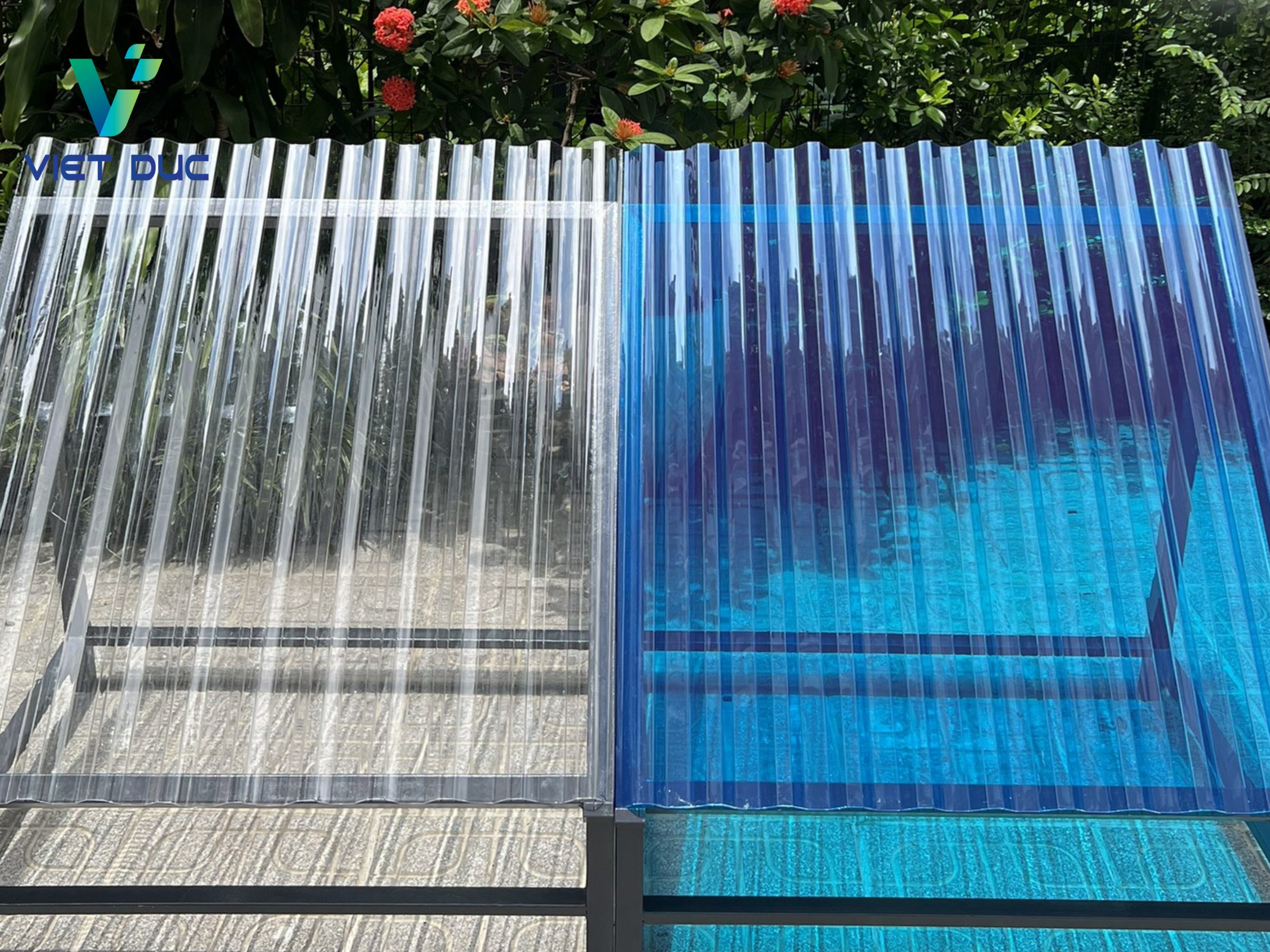 Nhựa Polycarbonate sóng đạt chuẩn