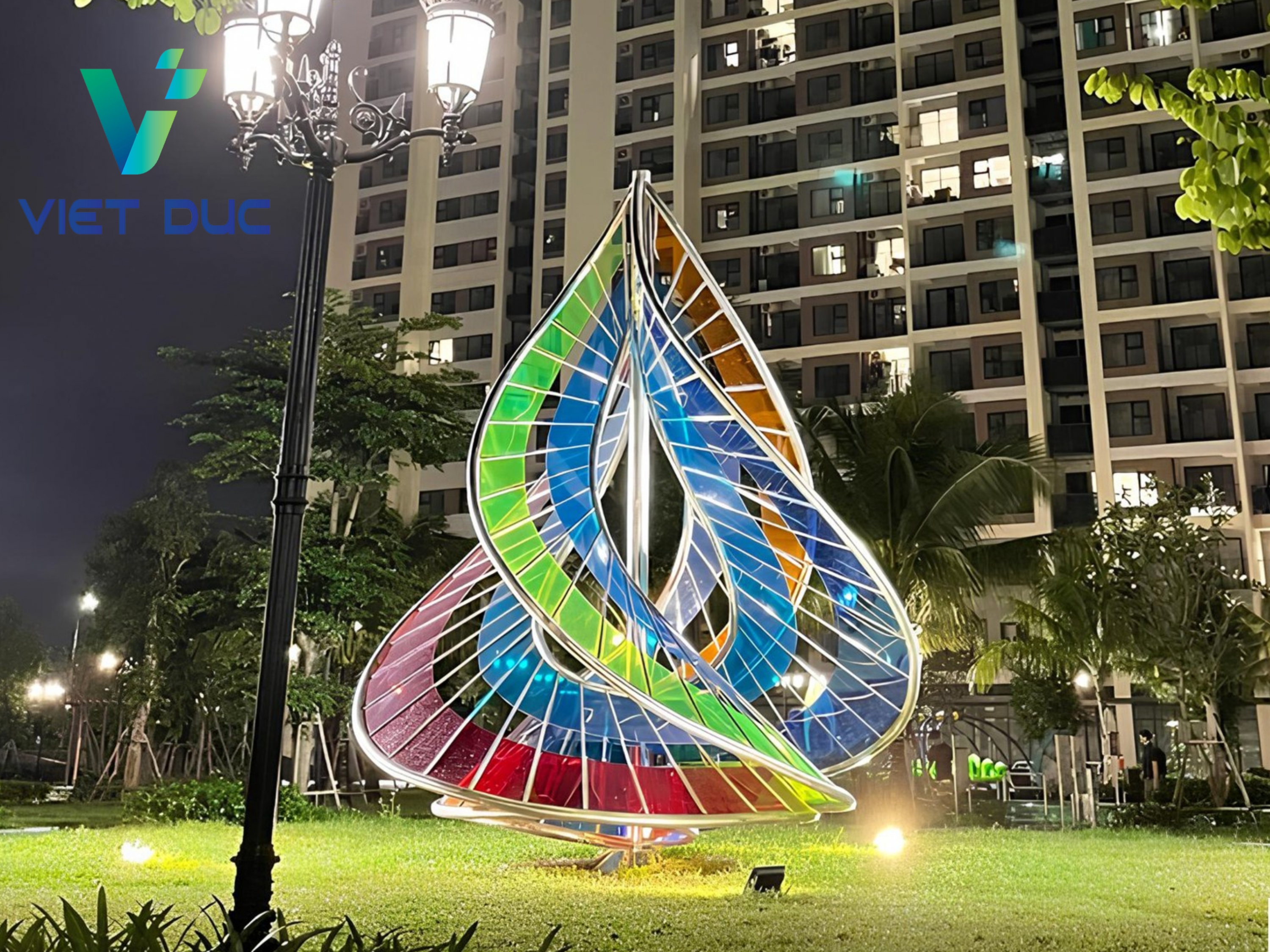 Công trình phối màu Poly