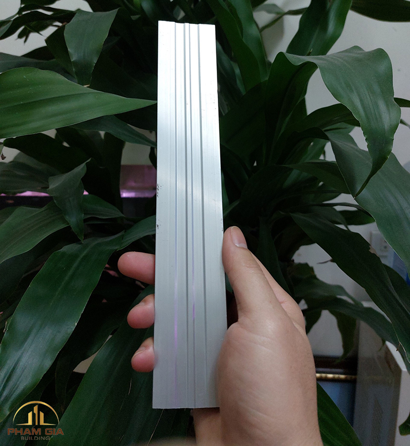 Nẹp nhôm H thường: 4.5cm