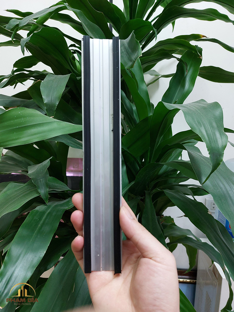 Nẹp nhôm H thường: 4.5cm