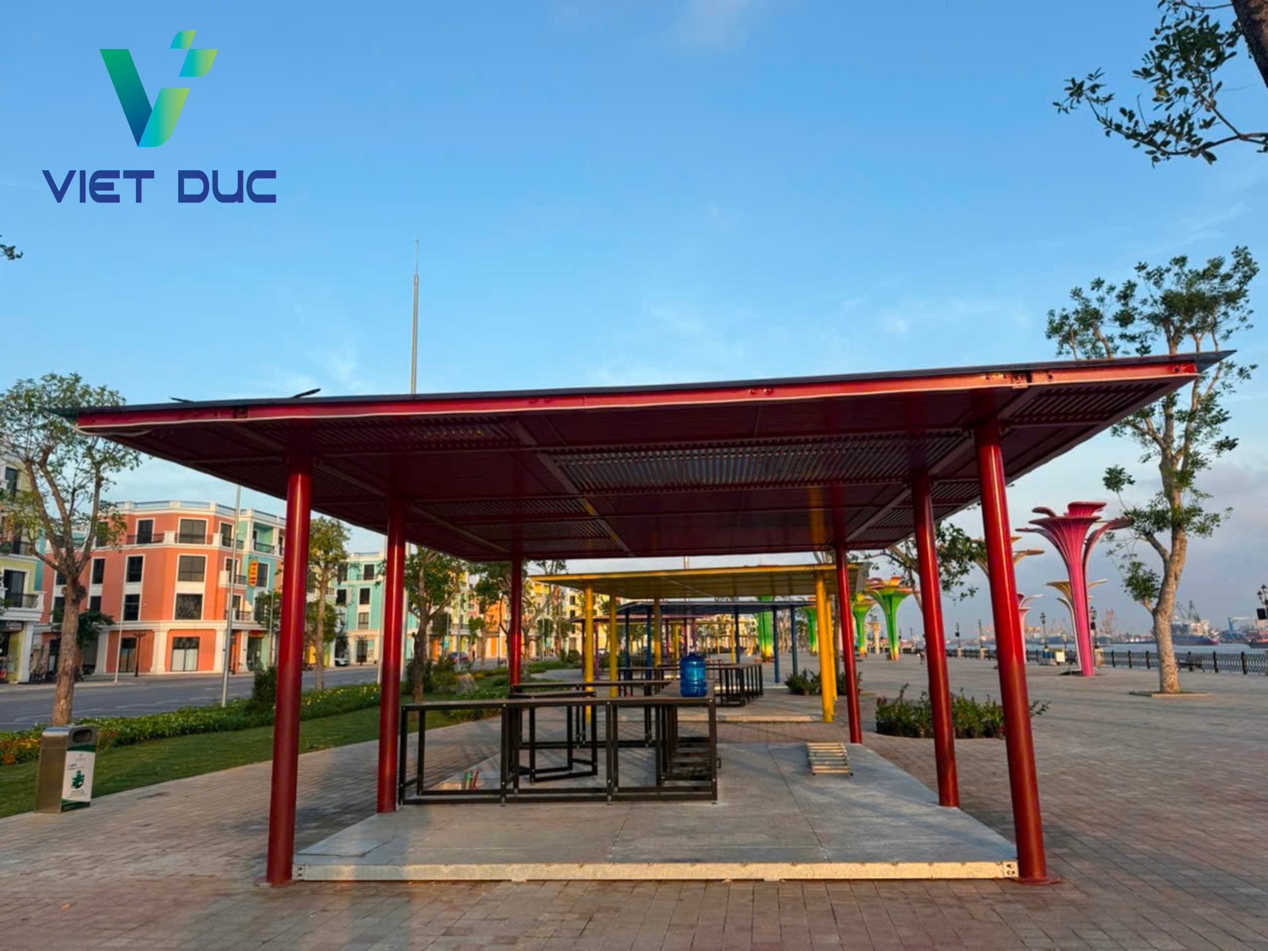 Công trình tấm Polycarbonate thông minh