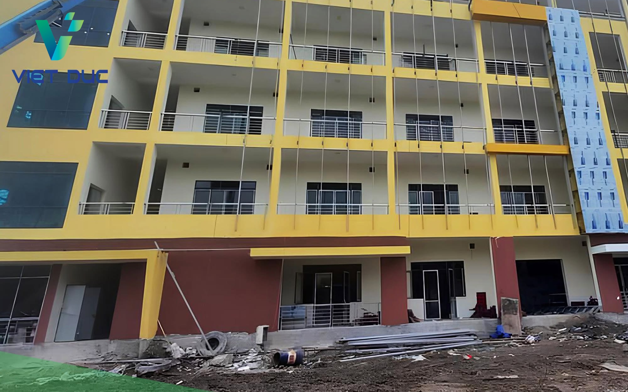 Aluminium cho mặt tiền
